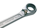 4000822584 - Detailbild_Maulringratschenschlüssel 606 SW 12mm L.180,3mm umschaltbar,Rings.15Grad HAZET