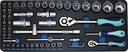 2000821190 - Detailbild_Steckschlüsselsatz 55-tlg.1/4+1/2 Zoll SW 4-32mm Z.20/36 6KT TECWERK