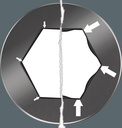 4000825599 - Detailbild5_Sechskantwinkelschraubendrehersatz 950 SPKL/9 SM HF 9-tlg.SW 1,5-10mm