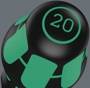 4000827863 - Detailbild4_Schraubendreher 367 TORX Gr.T 25 Klingen-L.100mm 2K-Griff Rundkl.WERA