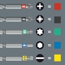 4000828153 - Detailbild_Schraubendrehersatz Kraftform Kompakt 838 RA S Set 1 14-tlg.WERA