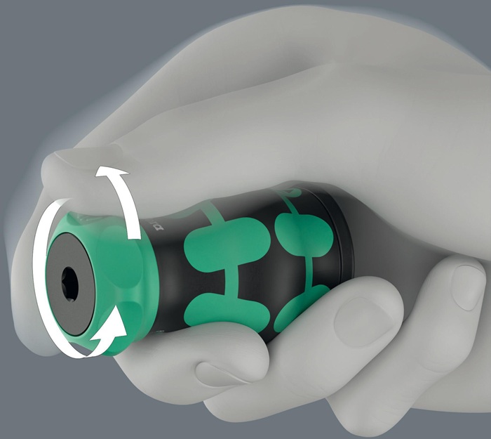 4000828181 - Detailbild_Magazinbithalter KK Stubby Magazin RA 2 6-tlg.BZT Schlitz/PH/PZ/TORX® WERA