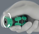 4000828181 - Detailbild_Magazinbithalter KK Stubby Magazin RA 2 6-tlg.BZT Schlitz/PH/PZ/TORX® WERA