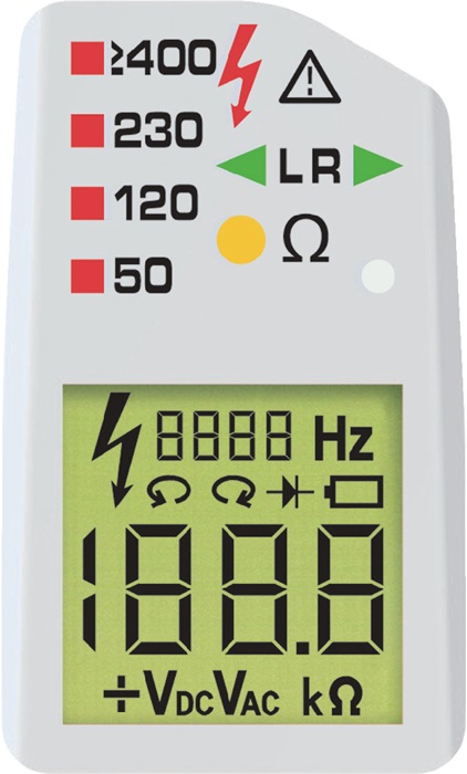 4000828830 - Detailbild_Spannungs-/Durchgangsprüfer DUSPOL® dig.1-1000 V AC/1-1200 V DC