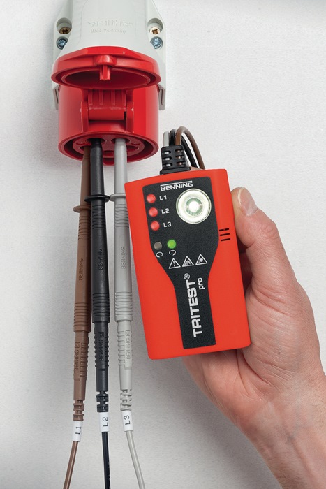 4000828843 - Detailbild_Drehfeldrichtungsanzeiger TRITEST® p.400-500 V AC BENNING
