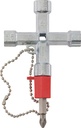 4000829748 - Detailbild_Schaltschrankschlüssel Doublehead Key 11 Funktionen m.Bitadapter SCHUEBO
