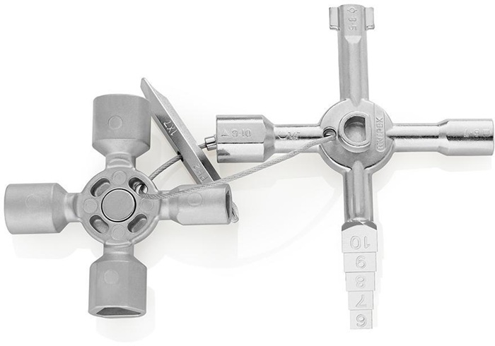 4000829768 - Detailbild5_Schaltschrankschlüssel TwinKey® 6 Funktionen m.Magnet Verb.KNIPEX