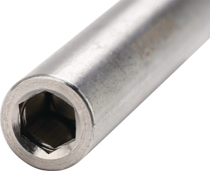 2000829593 - Detailbild_Bithalter 1/4 Zoll F 6,3 1/4 Zoll C 6,3 Magnet,Spreng-Ri L.75mm TECWERK