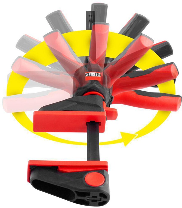 4000831272 - Detailbild_Einhandzwinge EZ360 Spann-W.110mm A.40mm Spreiz-W.104-208mm BESSEY