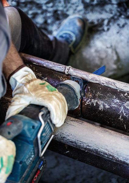 4000837489 - Detailbild2_Säbelsägeblatt Expert Thick Tough Metal L.300mm B.25mm TPI 8 3mm 1 St./Karte