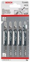 4000837503 - Detailbild5_Stichsägeblatt T 144 D Gesamt-L.100mm Zahnt.4-5,2mm HCS 5 St./Karte BOSCH