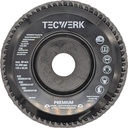 2000844146 - Detailbild_Fächerscheibe Premium D.125mm K.40 kon.Stahl/Edelstahl Zirkon