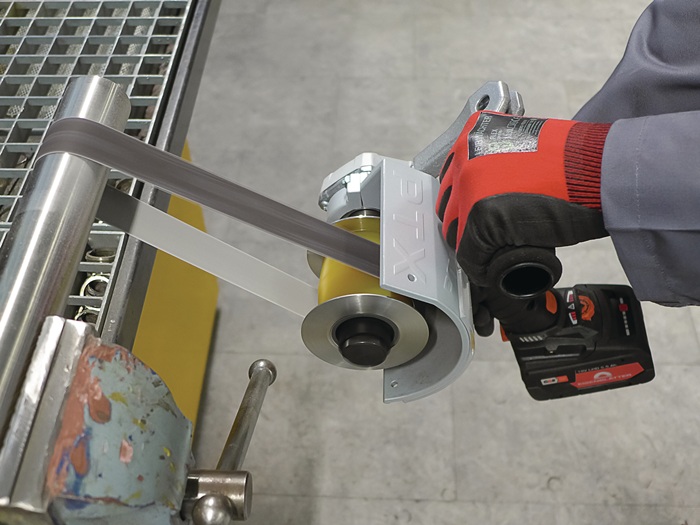 4000845417 - Detailbild3_Akku-Satiniermaschine POLY-PTX® BRUSHLESS 18V 5,5Ah 115mm