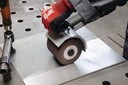 4000845432 - Detailbild_Satinierwalze POLY-PTX Mix Rad 180 mittel braun Edelkor./Nylonvl.Ø105xB100mm