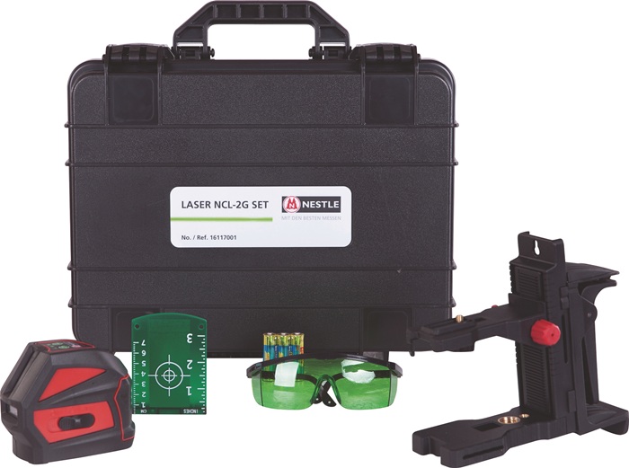 4000855903 - Detailbild_Kreuzlinienlaser NCL-2G SET 4Grad ± 0,5Grad ± 3 mm/10m 20m (50 m.Empf) LK 2