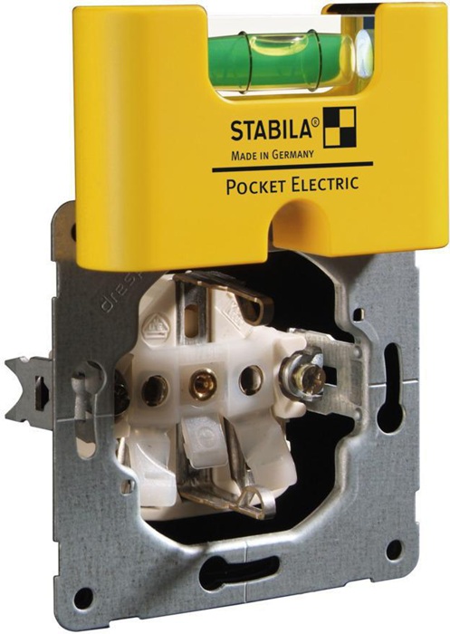 4000857946 - Detailbild_Wasserwaage Pocket Electric 7cm Ku.gelb ± 1mm/m m.Magnet STABILA