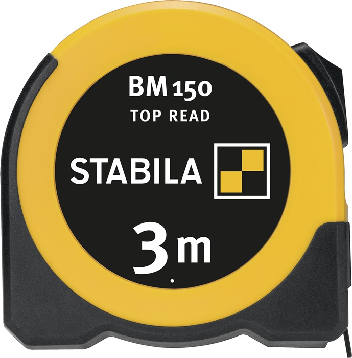 4000857982 - Detailbild_Taschenrollbandmaß BM 150 L.3m B.16mm mm/mm EGII ABS/TPE Festst.STABILA