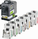 4000858184 - Detailbild_Kreuzlinienlaser PowerPlane 3G Multi-18V Set ±0,2 mm/m ± 3,5Grad (horiz.) LK 2