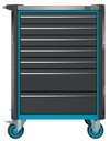 4000871139 - Detailbild_Wkz.wagen 179NX-7/137 B785xT518xH1020mm 450kg 7 Schubl.137-tlg.Stahlbl.HAZET