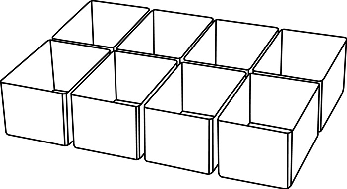 4000871341 - Detailbild_Einteilungset A 8-1 B55xT79xH47mm 8-tlg.