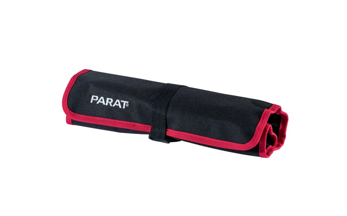 4000871671 - Detailbild_Werkzeugrolltasche 8 Fächer B410xH330mm Nyl.schwarz/rot PARAT