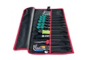 4000871686 - Detailbild_Werkzeugrolltasche 15 Fächer B670xH330mm Nyl.schwarz/rot PARAT