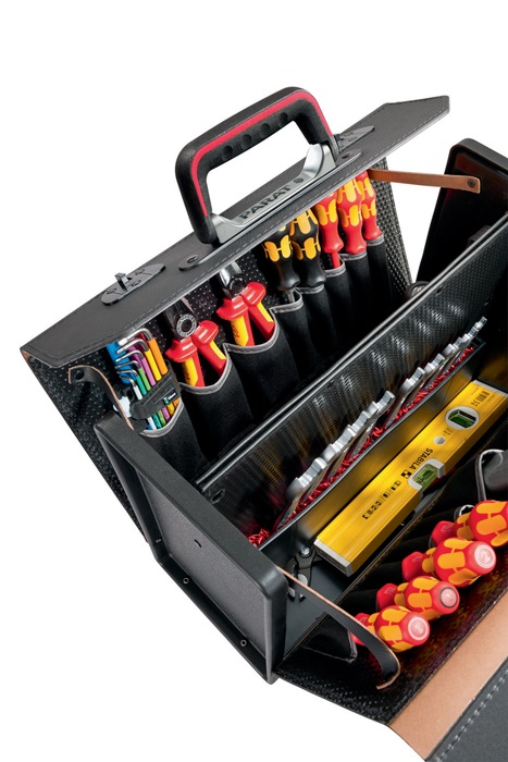 4000871698 - Detailbild5_Werkzeugtasche TOP-LINE Plus CP-7 B420xT185xH315mm 24l Rindsleder PARAT
