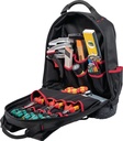4000871998 - Detailbild4_Werkzeugrucksack B360xT170xH440mm Nyl.schwarz/rot PARAT