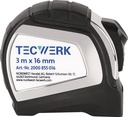 2000855016 - Detailbild2_Taschenrollbandmaß L.3m B.16mm mm/cm EG II 2K Automatic TECWERK
