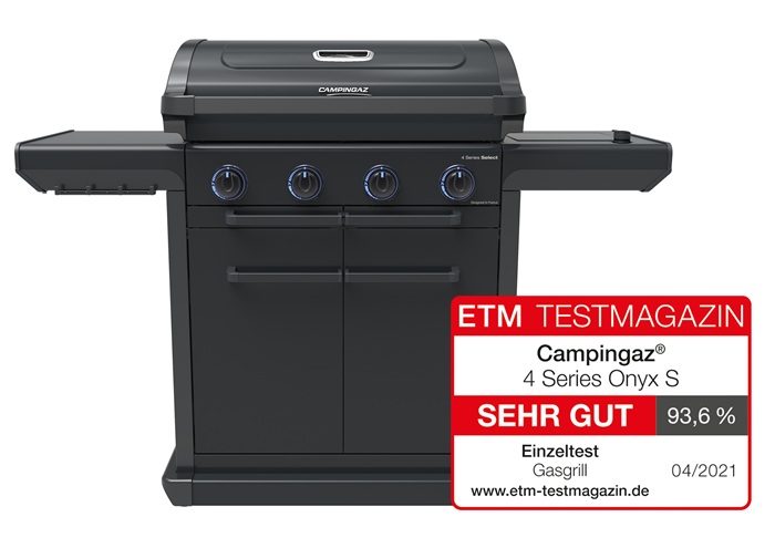 4000872919 - Detailbild_Gasgrill 4 Series Onyx S 4 Blue Flame Power Brenner CAMPINGAZ