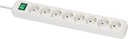4000873539 - Detailbild_Steckdosenleiste Eco Line 16 A 250 V Steckd.8 3m H05VV-F 3x1,5 mm² BRENNENSTUHL