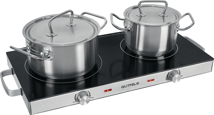 4000896641 - Detailbild3_Glaskeramik Doppel‐Kochplatte COOK 4010 1800 W,1000 W ,stufenlos GUTFELS