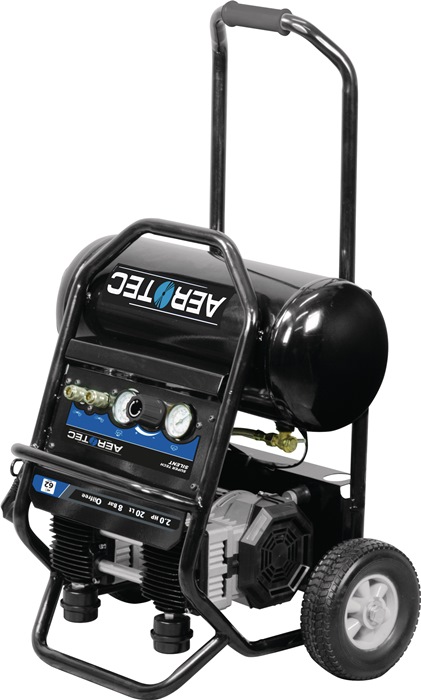 4000898507 - Detailbild_Kompressor Aerotec SUPERTECH Silent 240l/min 8bar 1,5 kW 230 V,50 Hz 20l AEROTEC