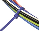 4000900717 - Detailbild_Kabelbinder L.280mm B.4,5mm PA 6.6 blau 100St./Btl.SAPISELCO