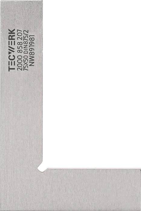 2000858207 - Detailbild_Winkel DIN 875/II Schenkel-L.75x50mm o.Anschlag TECWERK