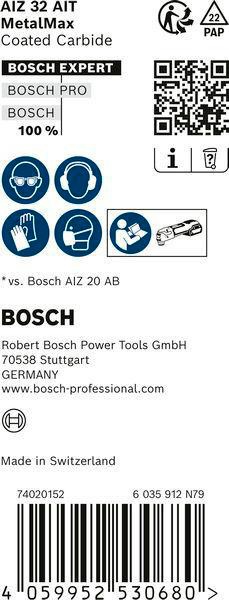 4000907749 - Detailbild2_Tauchsägeblatt AIZ 32 AIT B.32mm Eintauch-T.40mm 10 St.Starlock BOSCH