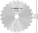 4000909022 - Detailbild5_Kreissägeblatt PRO Wood AD 235mm Z.24 WZ Schnitt-B.2,8mm BOSCH