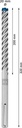 4000909903 - Detailbild5_Hammerbohrer Expert SDS max-8X D.20mm Arbeits-L.200mm L.320mm SDS max 1 St.BOSCH