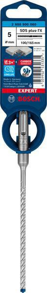 4000909925 - Detailbild5_Hammerbohrer Expert SDS-7X D.5mm Arbeits-L.100mm L.165mm SDS-Plus 1 St.BOSCH