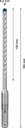4000909927 - Detailbild_Hammerbohrer Expert SDS-7X D.6mm Arbeits-L.100mm L.165mm SDS-Plus 1 St.BOSCH