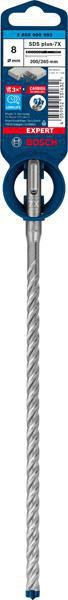 4000909938 - Detailbild2_Hammerbohrer Expert SDS-7X D.8mm Arbeits-L.200mm L.265mm SDS-Plus 1 St.BOSCH