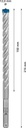 4000909949 - Detailbild4_Hammerbohrer Expert SDS-7X D.12mm Arbeits-L.150mm L.215mm SDS-Plus 1 St.BOSCH