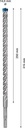 4000909957 - Detailbild5_Hammerbohrer Expert SDS-7X D.14mm Arbeits-L.250mm L.315mm SDS-Plus 1 St.BOSCH