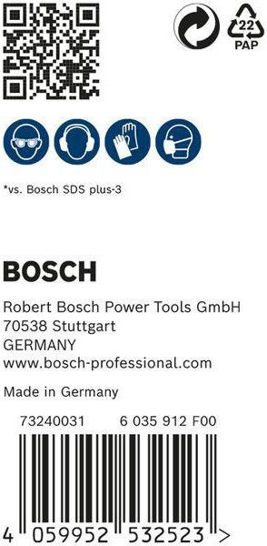 4000909985 - Detailbild3_Hammerbohrer Expert SDS-7X D.5mm Arbeits-L.100mm L.165mm SDS-Plus 30 St.BOSCH