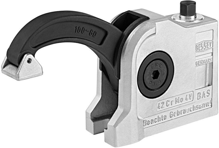 4123716020 - Detailbild3_BAS Spannhöhe 97mm A.60mm m.AL-Druckschuh offen Bessey
