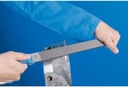 4140095025 - Detailbild2_Weichmetallfeile DIN 7261 L.250mm Q.25x6mm Hieb 0 PFERD