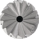 4142038304 - Detailbild_Kleinfrässtift Form ZYAS D.6mm Kopf-L.13mm Schaft-D.3mm HM Verz.3 PLUS PFERD