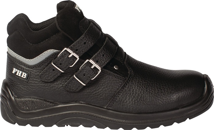 4300700116 - Detailbild3_Sicherheitsstiefel NORBERT Gr.45 W.11 schwarz S3 HRO Kuhleder FHB