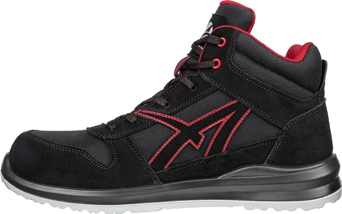 4300700683 - Detailbild_Sicherheitsstiefel CLIFTON MID Gr.43 W.11 schwarz/rot S3L ESD FO SR
