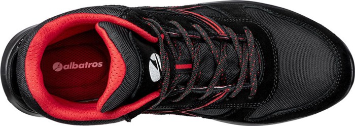 4300700683 - Detailbild2_Sicherheitsstiefel CLIFTON MID Gr.43 W.11 schwarz/rot S3L ESD FO SR